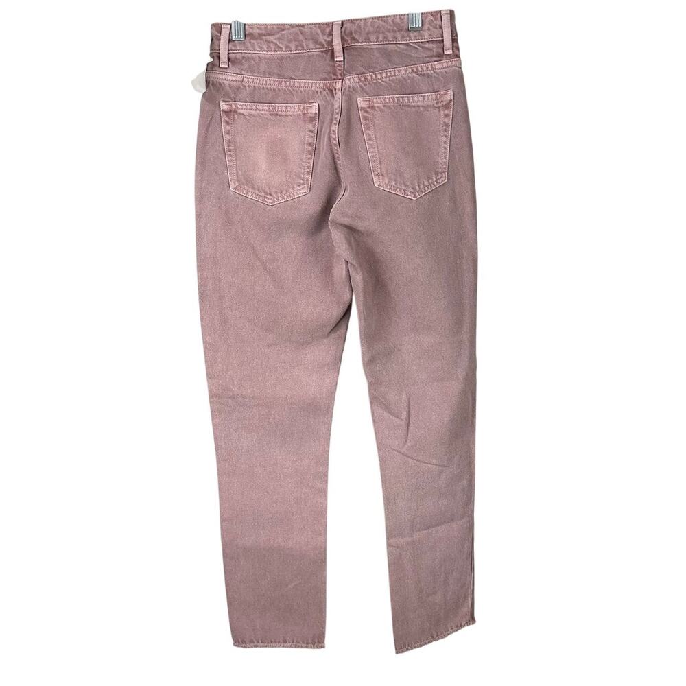 Sandro Jilly Rose Color Slim Straight Jeans Women's Size 36 (US 4) New With Tags - Picture 3 of 10